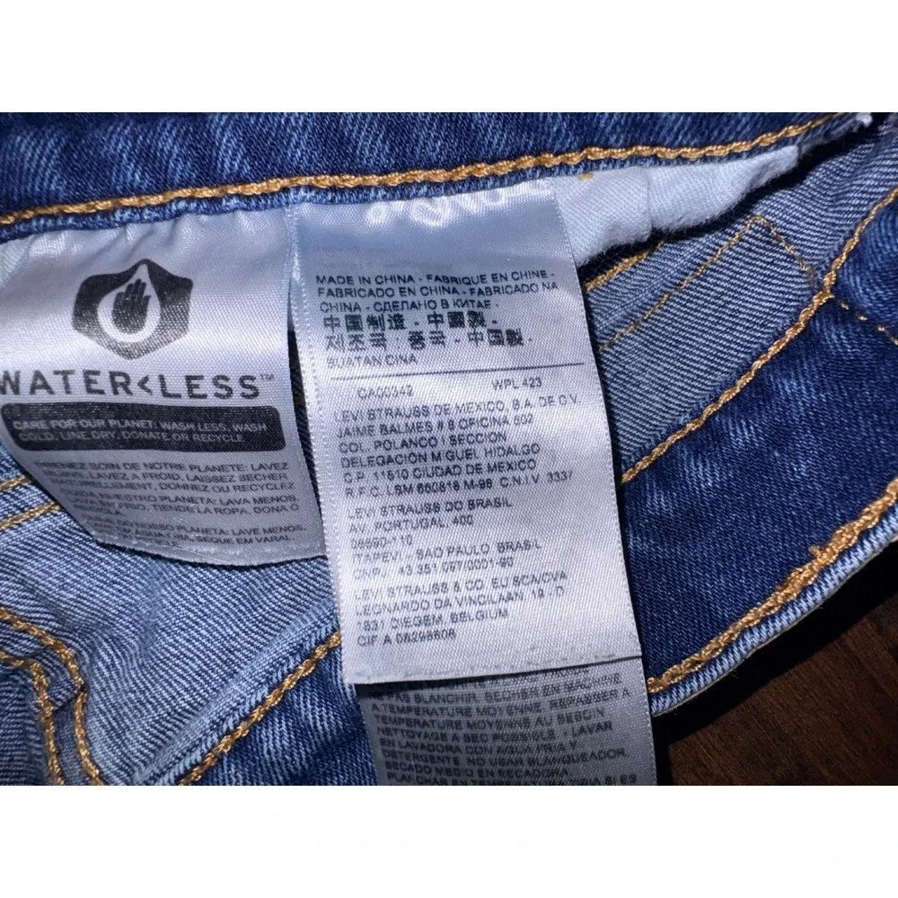 Levis 541 Athletic Taper Jeans Mens 29x30 Medium Wash Blue Denim‎ 541-0001